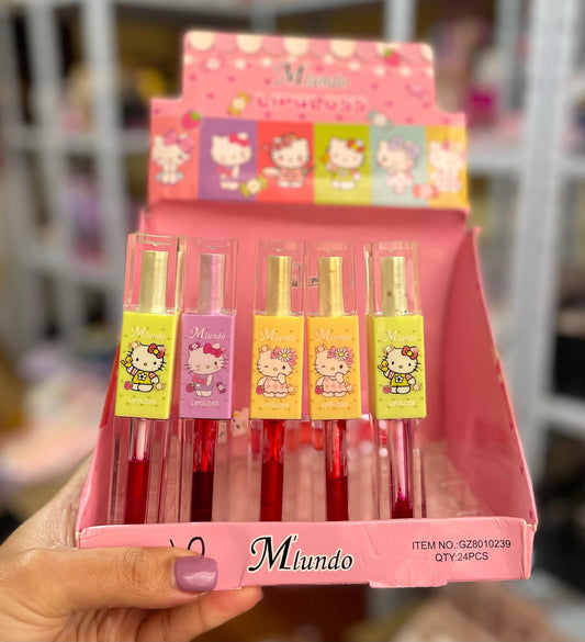 TINTA+GLOSS HELLO KITTY