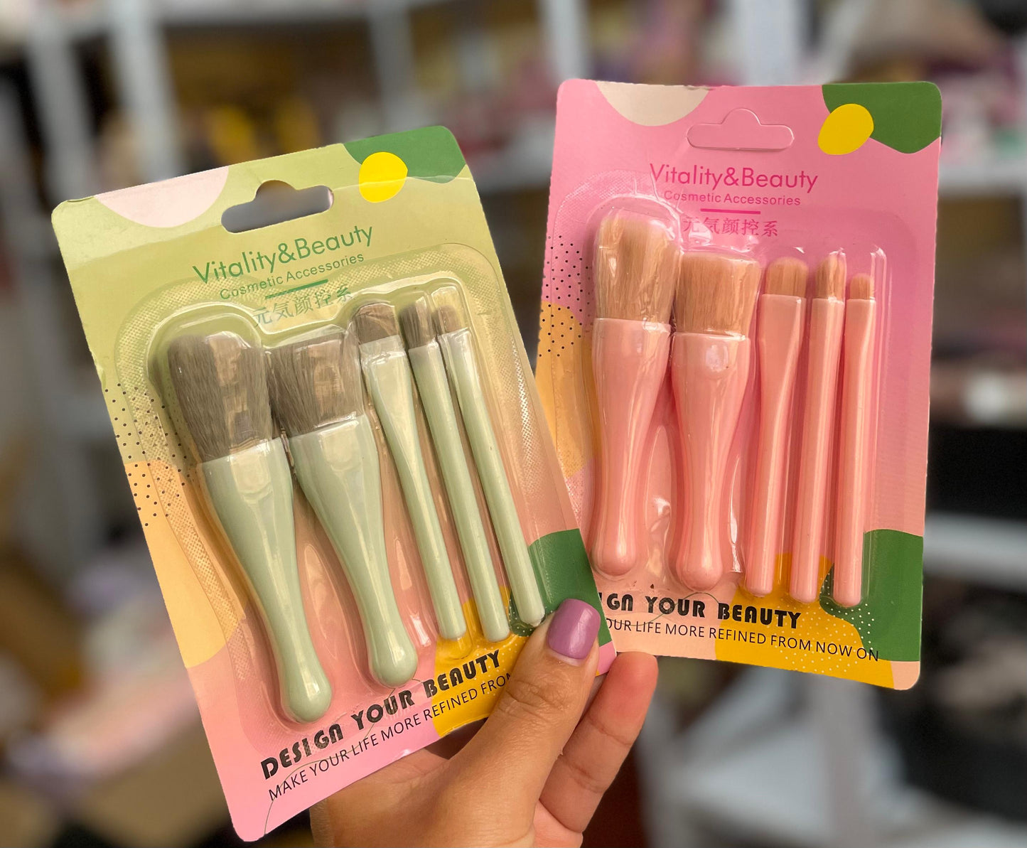 SET DE BROCHAS X 5 CUTE