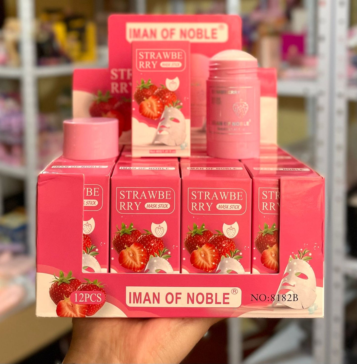 MASCARILLA EN BARRA FRESA