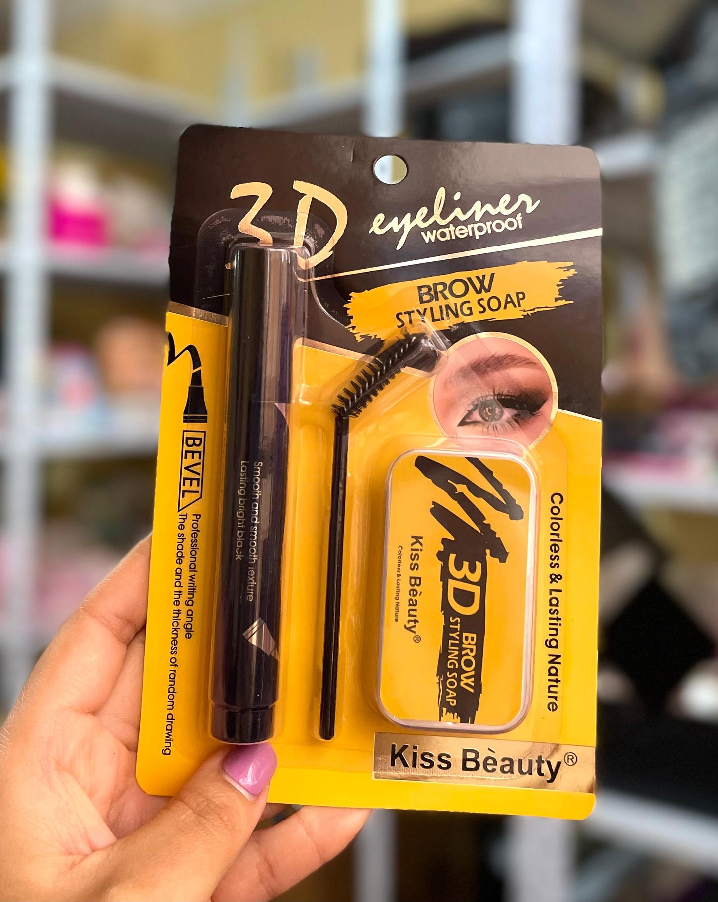 KIT DELINEADOR OJOS+JABON DE CEJAS