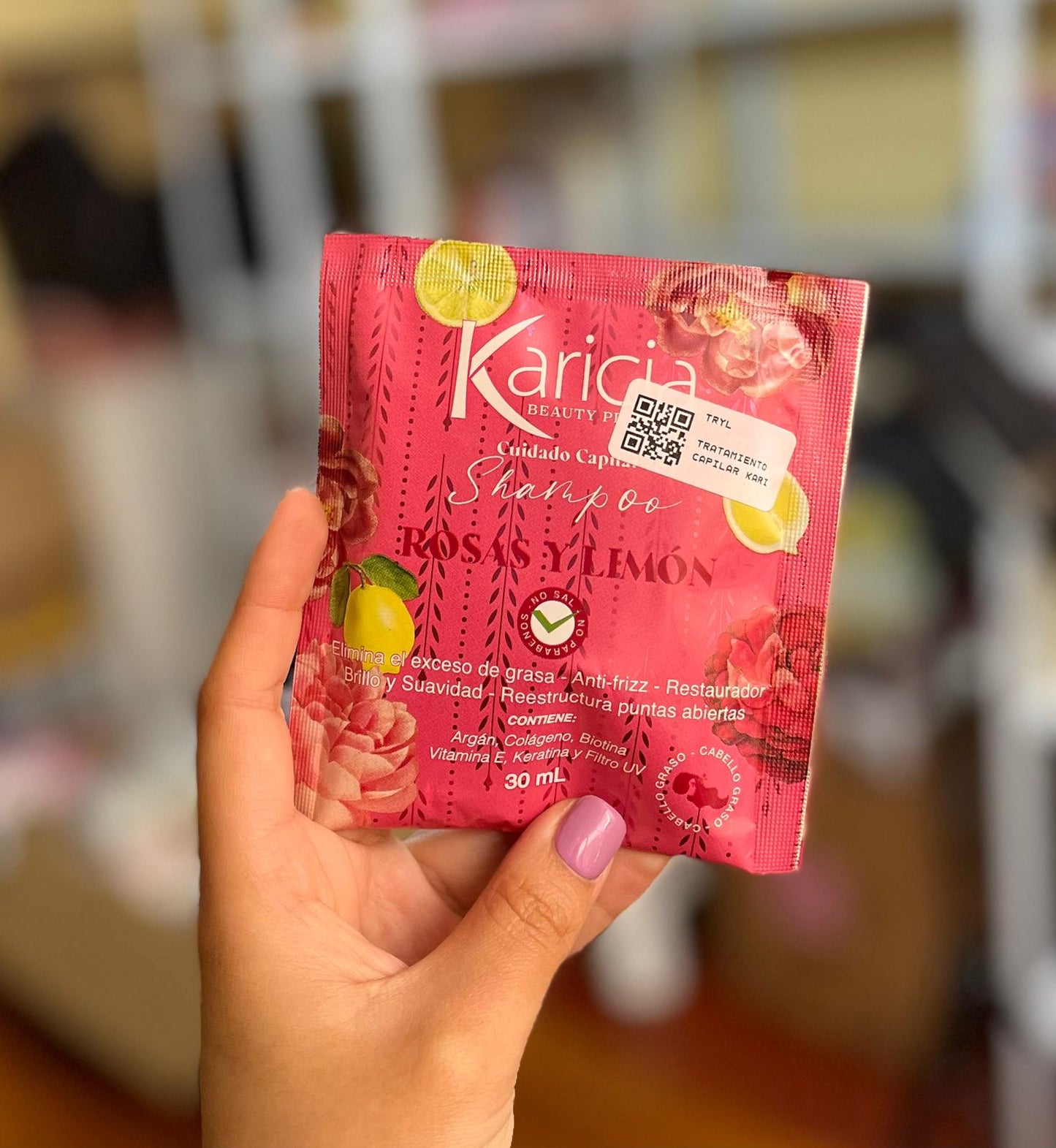 SHAMPOO ROSAS Y MELON