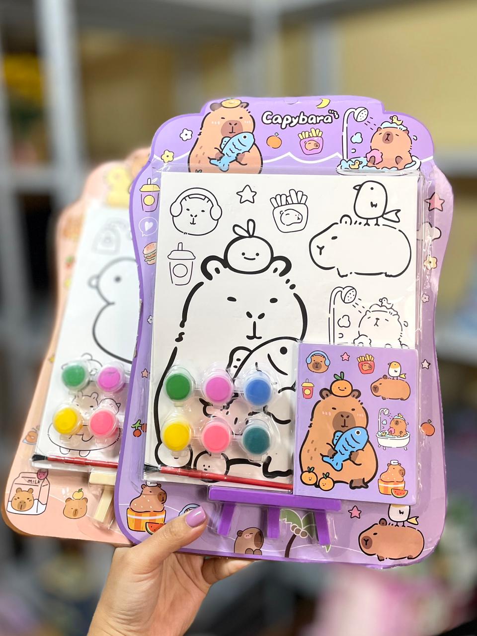 SET DE PINTURA CAPIBARA