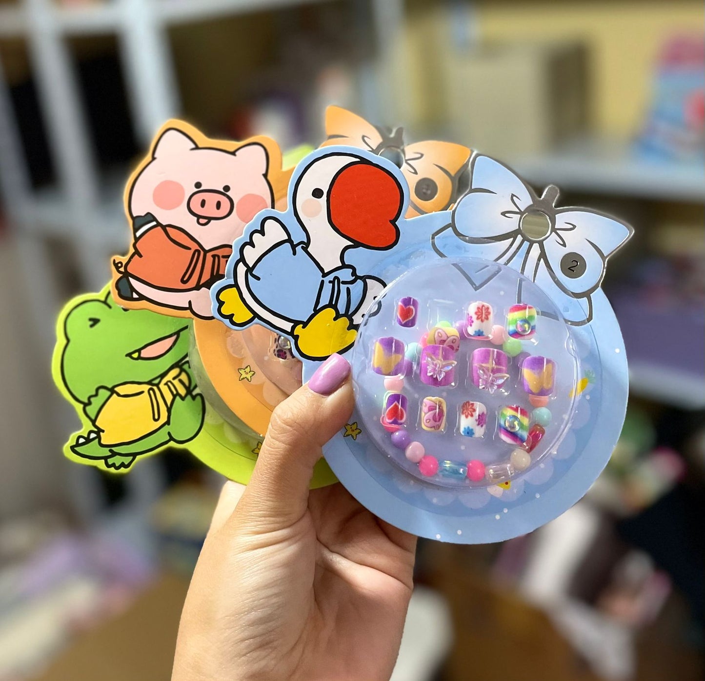 SET DE UÑAS PARA NIÑA