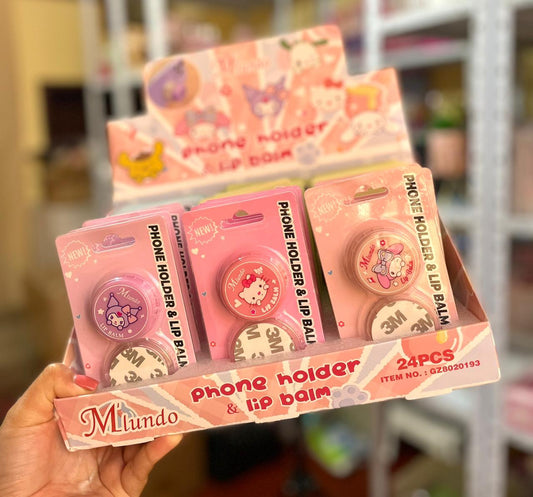 POPSOCKER PARA CELULAR CON BRILLO SANRIO