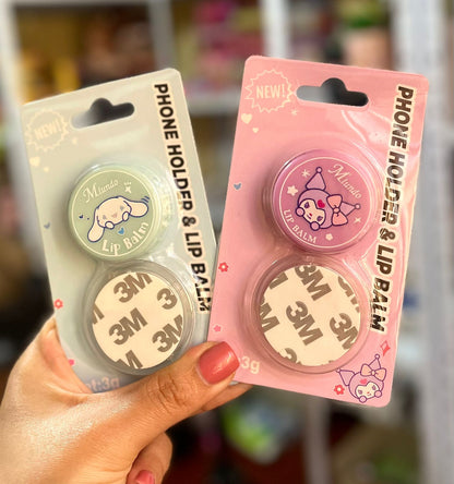 POPSOCKER PARA CELULAR CON BRILLO SANRIO